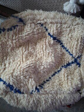 NEW Handmade Ottoman, Moroccan poufs, wool
